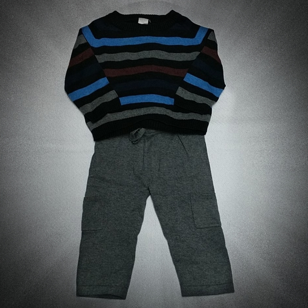 EGG baby sweater outfit